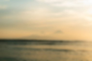 Gili Adaları Endonezya Seyahat Tema arka plan bulanıklık