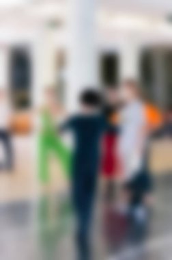 Dans okulu Tema arka plan bulanıklık