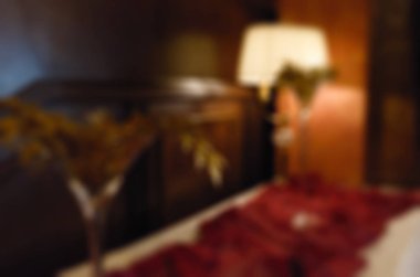 Restoran bulanıklık arka plan