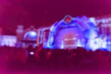 Işık projeksiyon Festivali Tema arka plan bulanıklık