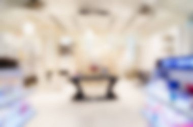 Parfüm mağaza Tema bulanıklık arka plan