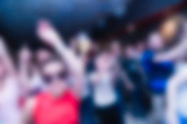 Müzikal grup performans Tema arka plan bulanıklık