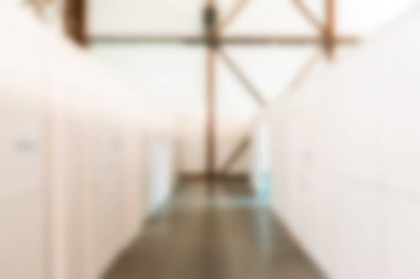 Sahne arkasında arka plan bulanıklık filme TV göstermek