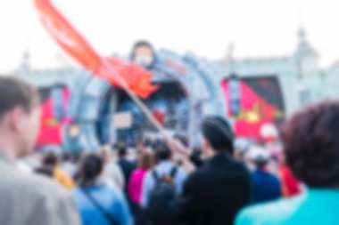 Festival konser göstermek Tema bulanıklık arka plan