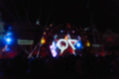 Işık projeksiyon Festivali Tema arka plan bulanıklık