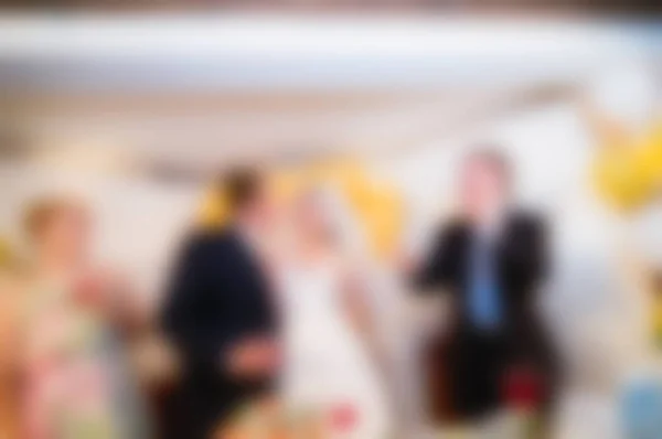 Wedding day theme blur background — Stock Photo, Image