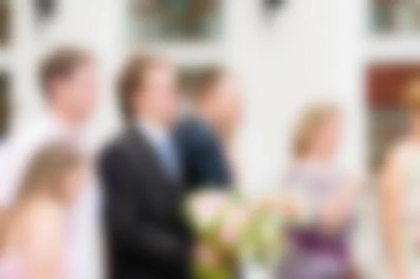 Wedding day theme blur background — Stock Photo, Image