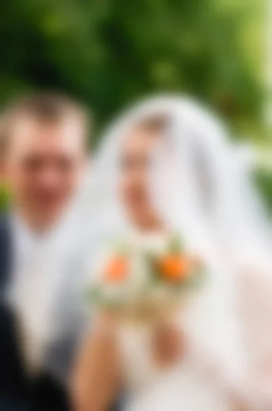 Giorno del matrimonio tema sfocatura sfondo — Foto Stock