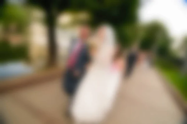 Dia do casamento tema borrão fundo — Fotografia de Stock