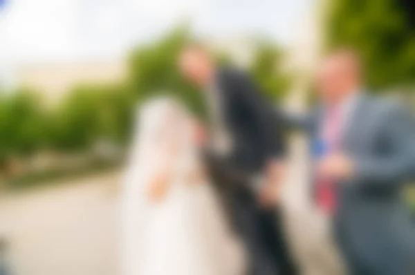 Wedding day theme blur background — Stock Photo, Image