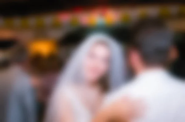 Wedding day theme blur background — Stock Photo, Image