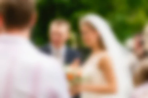 Wedding day theme blur background — Stock Photo, Image