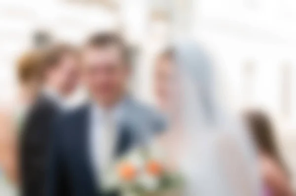 Wedding day theme blur background — Stock Photo, Image