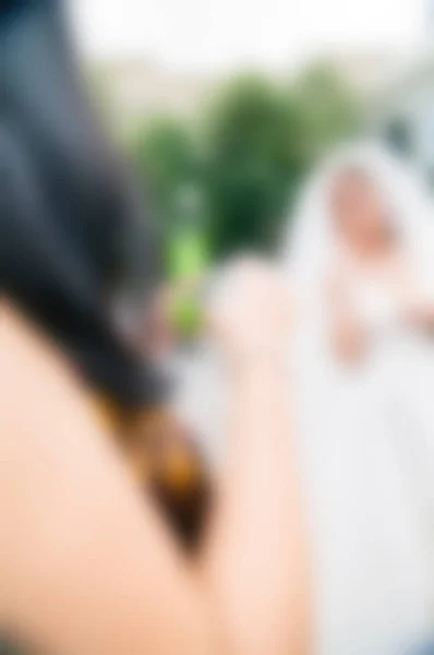 Hochzeitstag Thema verschwimmen Hintergrund — Stockfoto