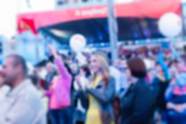 Festival konsert visar tema oskärpa bakgrund — Stockfoto