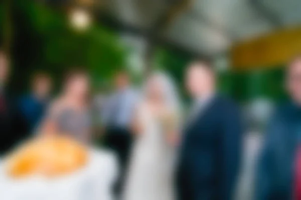 Bröllop dag tema oskärpa bakgrund — Stockfoto