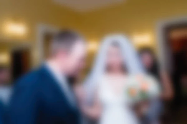 Wedding day theme blur background — Stock Photo, Image