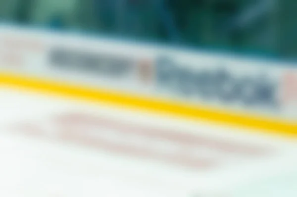 Abstrakta oskärpa av ishockeyspelare vid turneringsspel — Stockfoto