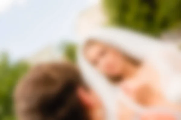 Wedding day theme blur background — Stock Photo, Image