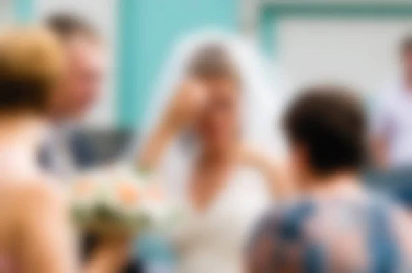 Wedding day theme blur background — Stock Photo, Image