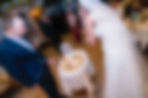 Wedding day theme blur background — Stock Photo, Image