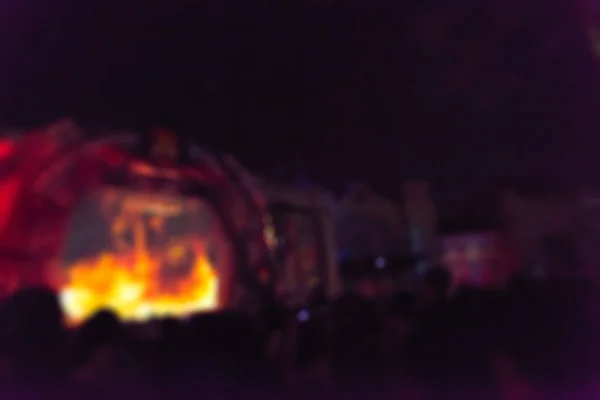 Luce proiezione festival tema sfocatura sfondo — Foto Stock