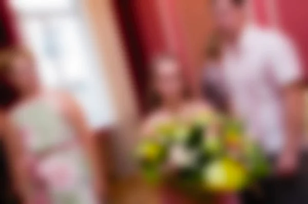 Wedding day theme blur background — Stock Photo, Image