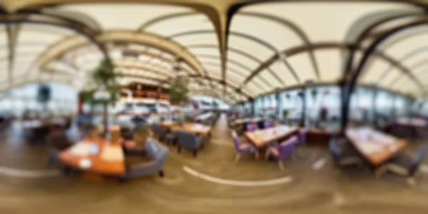 Restaurant panorama blur background — Stock Photo, Image