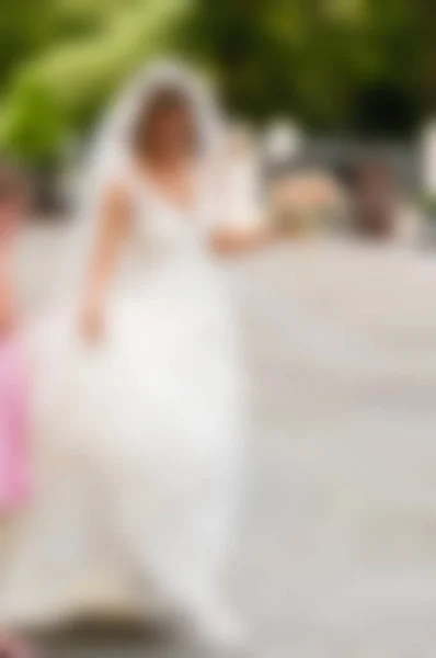 Giorno del matrimonio tema sfocatura sfondo — Foto Stock