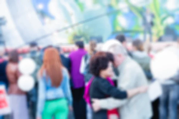 Festival konsert visar tema oskärpa bakgrund — Stockfoto