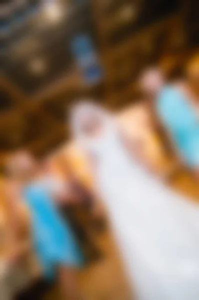 Giorno del matrimonio tema sfocatura sfondo — Foto Stock