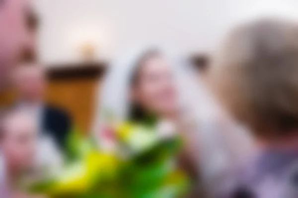 Wedding day theme blur background — Stock Photo, Image