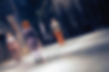 Çağdaş dans performans bokeh arka plan bulanıklık