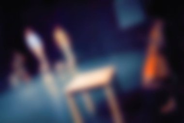 Çağdaş dans performans bokeh arka plan bulanıklık