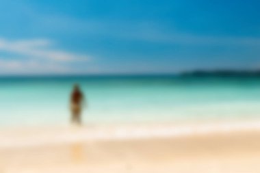 Bali Endonezya Seyahat tema bulanıklık arka plan