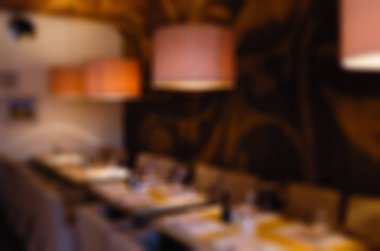 Restoran bulanıklık arka plan