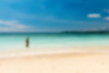 Bali Endonezya Seyahat tema bulanıklık arka plan