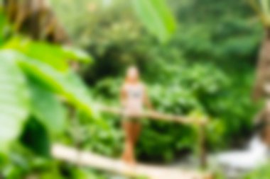 Bali Endonezya Seyahat tema bulanıklık arka plan