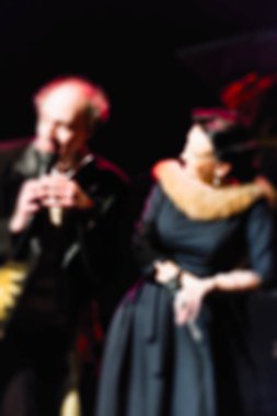 Caz Konseri Tema bulanıklık arka plan