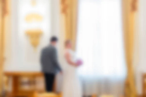 Wedding ceremony theme blur background — Stock Photo, Image