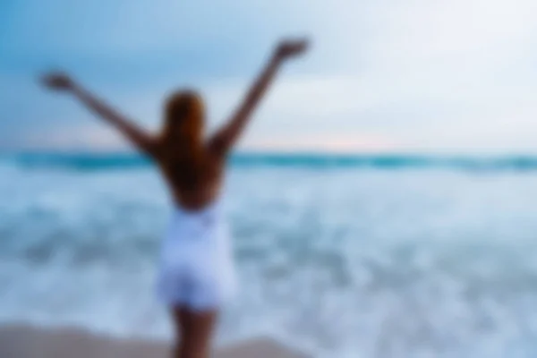 Bali Indonesia Travel theme blur background — Stock Photo, Image