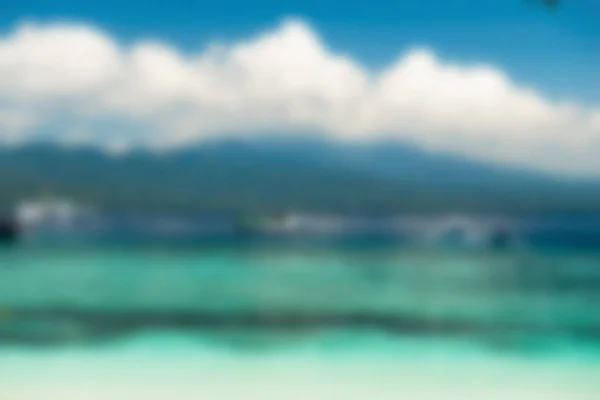 Островах Гілі Індонезія подорожі тему розмиття фону — стокове фото