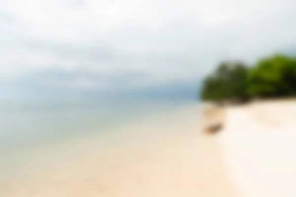 Gili Trawangan Bali Indonesia Travel theme blur background — Stock Photo, Image