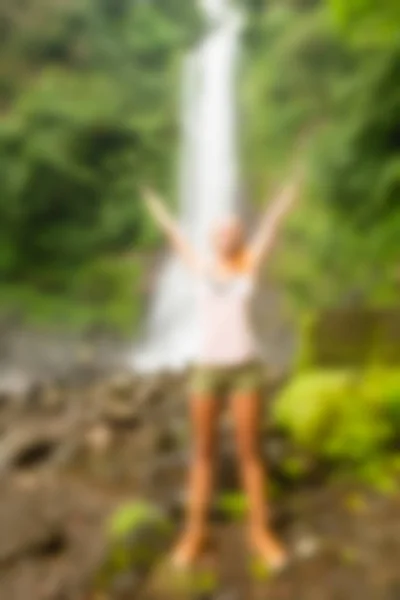 Bali Indonesia Travel theme blur background — Stock Photo, Image