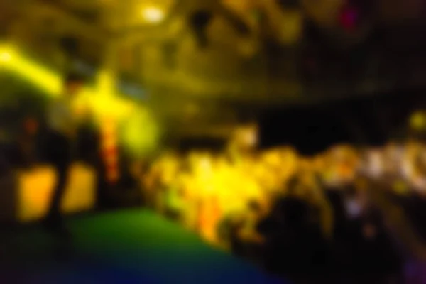 Blur background of people at the concert — Stock Photo, Image