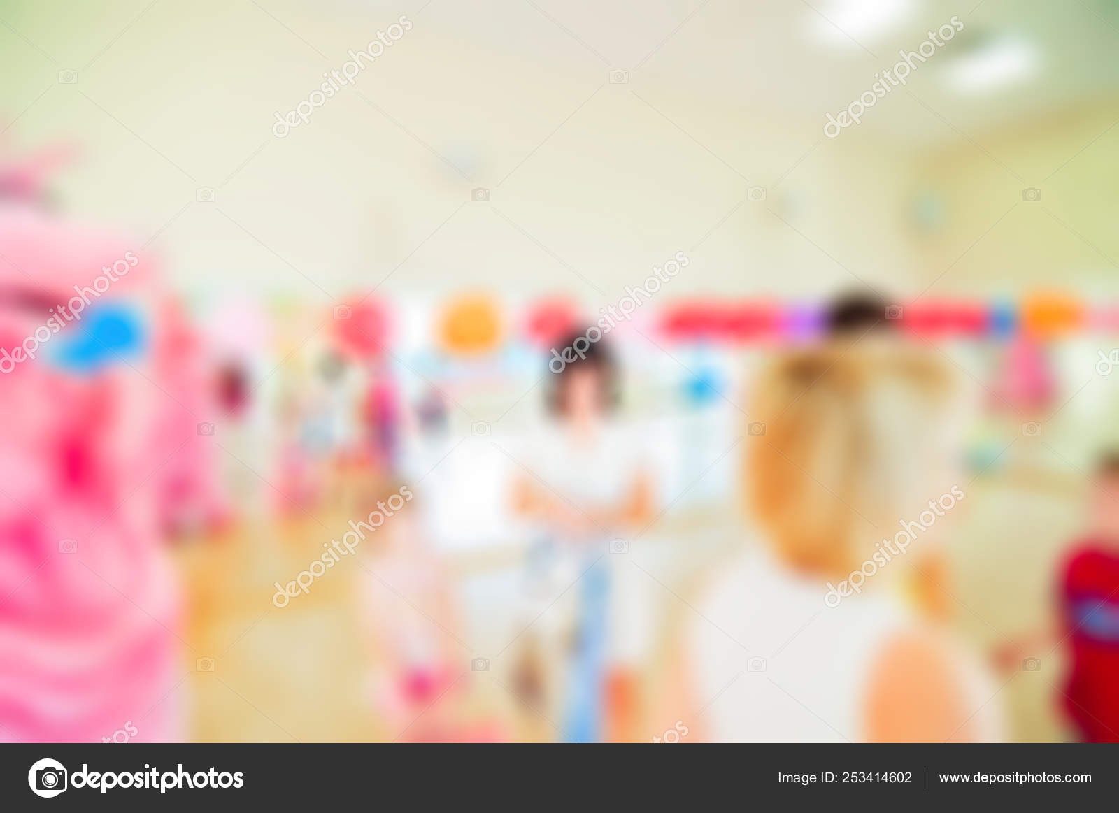 Kids activity animation blur background — Stock Photo © nikitabuida