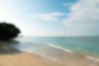 Gili Trawangan Bali Endonezya Seyahat tema bulanıklık arka plan