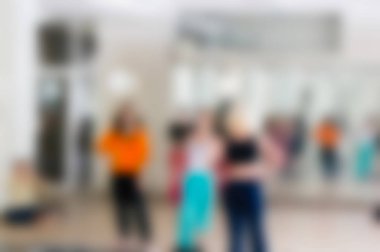 Dans okulu Tema arka plan bulanıklık