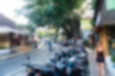 Bali Endonezya Seyahat tema bulanıklık arka plan