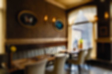 Restoran bulanıklık arka plan